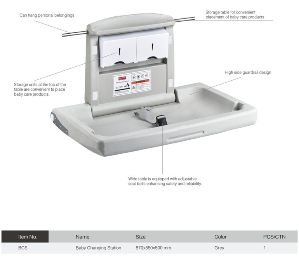 Vicando Baby Changing Station