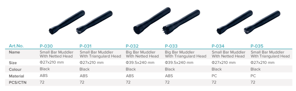 Jiwins P-032 Big Bar Muddler 1