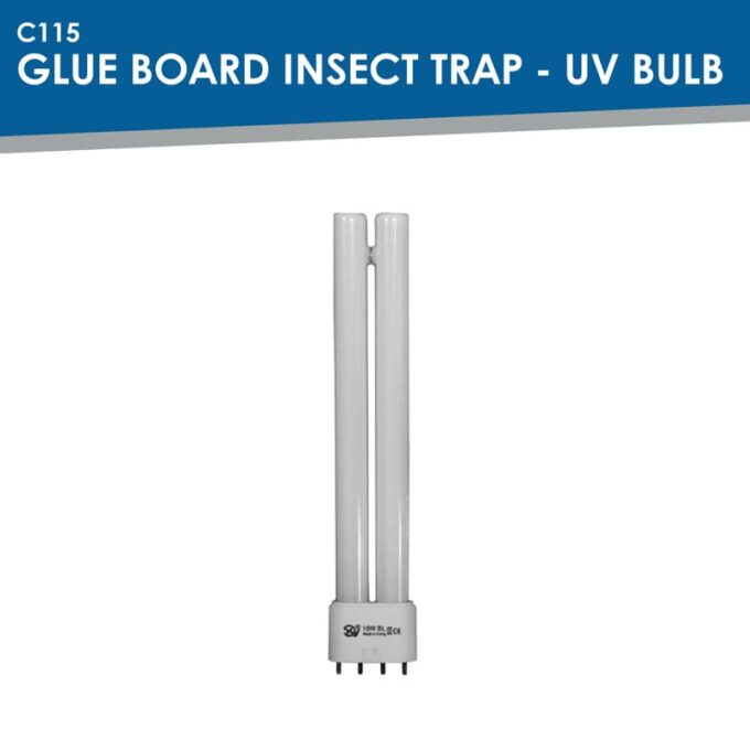C115 Glue Board Fly Insect Light Trap – UV Bulb