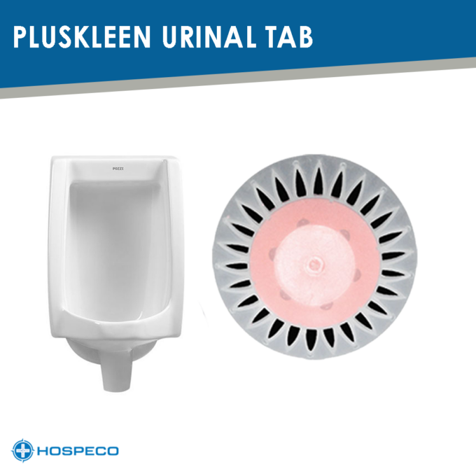 PlusKleen Biological Enzyme Tab | Urinal Freshener, Deodorizer & Bad Odor Cleaner | Urinal Tab | Toilet Sanitizer | HOSPECO