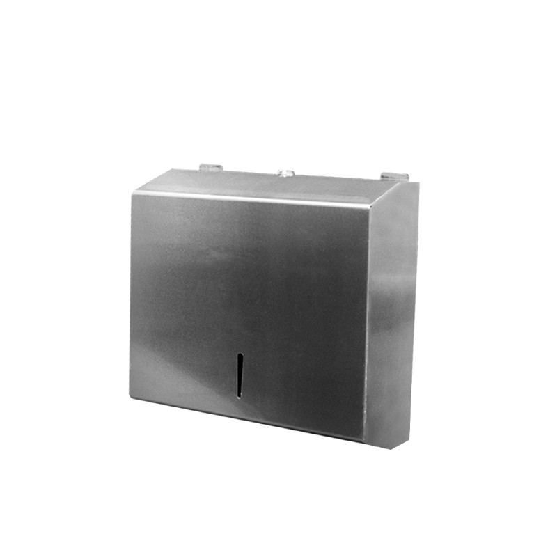Stainless Steel Interfolded Tissue Dispenser Half Fold - 3