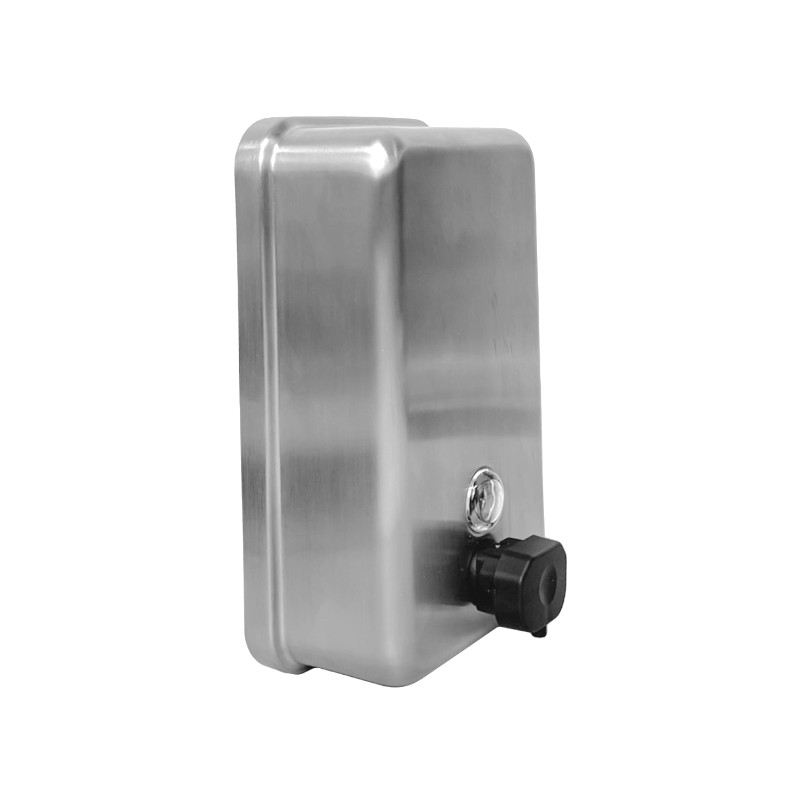 Stainless Steel Manual Liquid Soap Dispenser 800 ml (Vertical) - 3