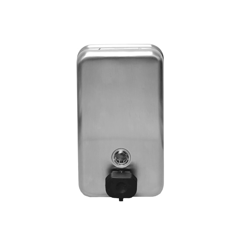 Stainless Steel Manual Liquid Soap Dispenser 800 ml (Vertical) - 4