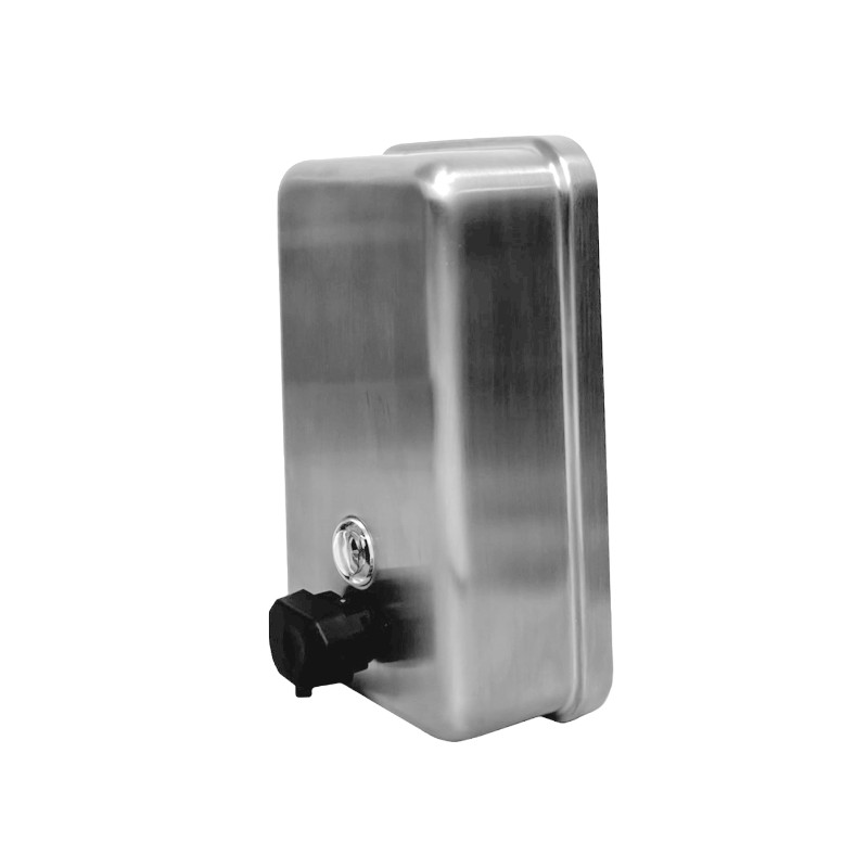 Stainless Steel Manual Liquid Soap Dispenser 800 ml (Vertical) - 5
