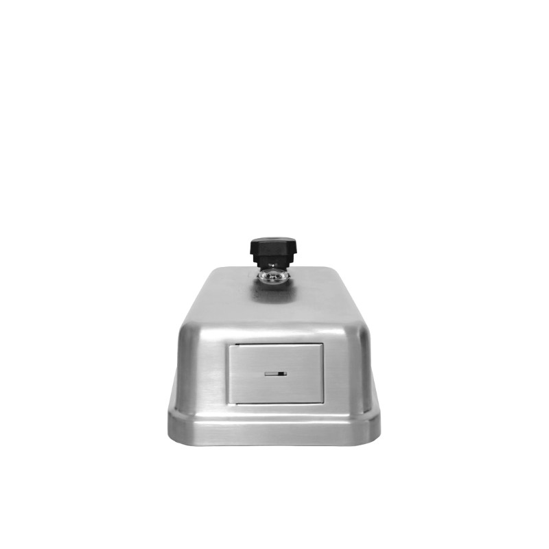 Stainless Steel Manual Liquid Soap Dispenser 800 ml (Vertical) - 7