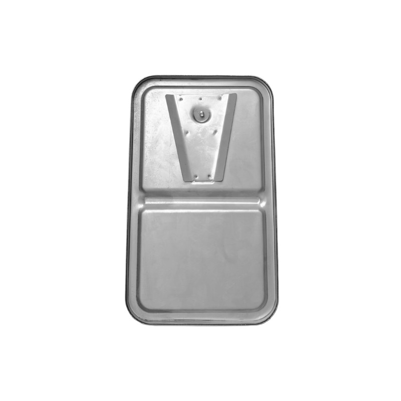 Stainless Steel Manual Liquid Soap Dispenser 800 ml (Vertical) - 8