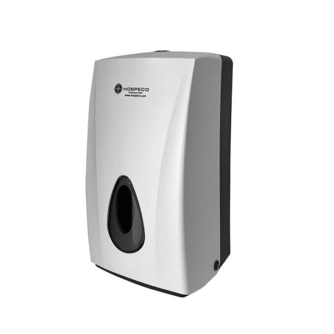 Dual Bathroom & Interleave Pop Up Tissue Dispenser White