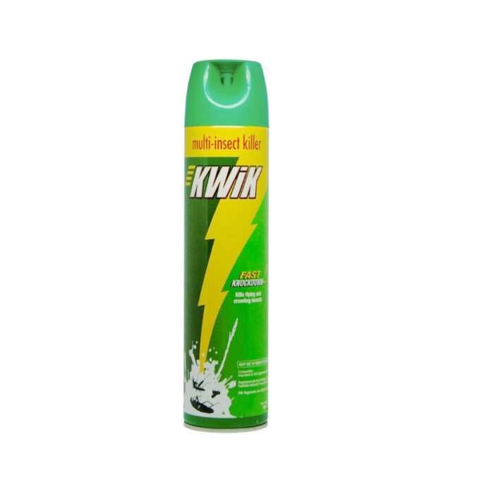 Kwik Multi-Insect Killer Kerosene-Based (Green) 600 ml | HOSPECO