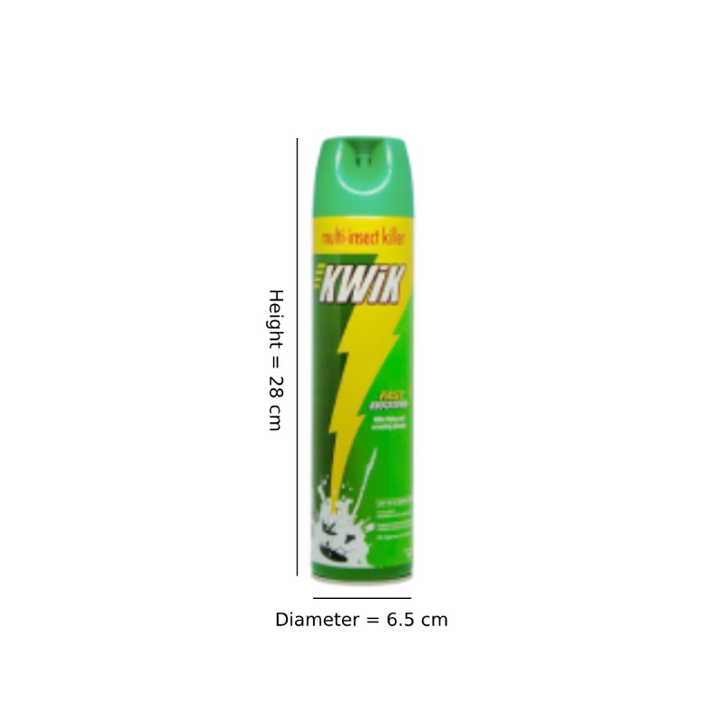 Kwik Multi-Insect Killer Kerosene-Based (Green) 600 ml - 3