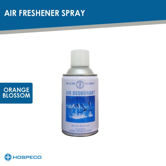 Air Freshener Spray – Orange Blossom  | Odor Counteractant | Antibacterial Spray | HOSPECO