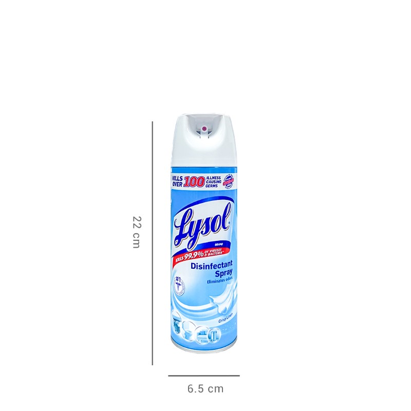 Lysol Disinfectant Spray Crisp Linen 340 grams - 3