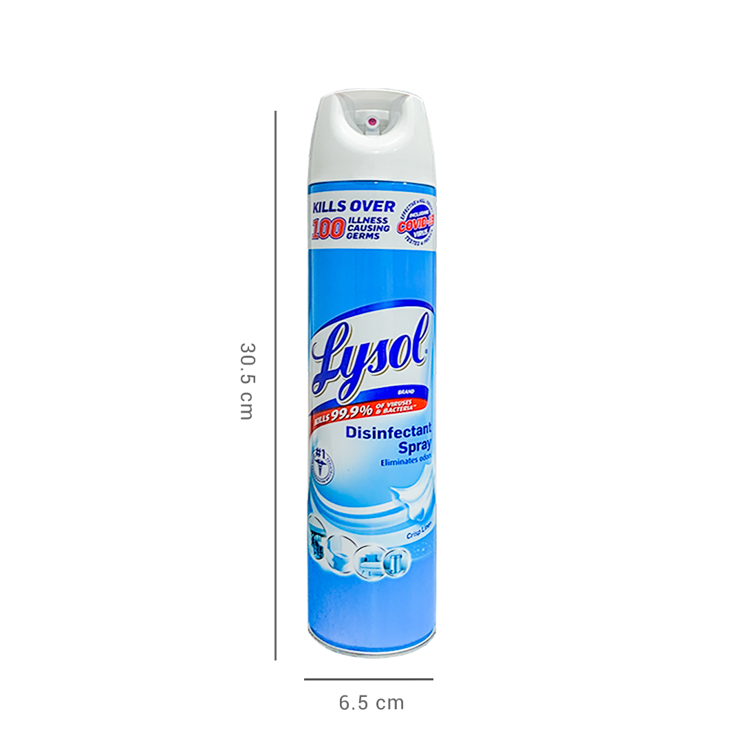 Lysol Disinfectant Spray Crisp Linen 510 grams - 3