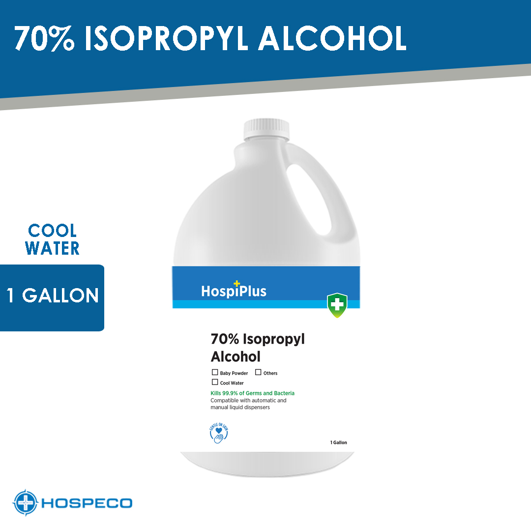 70% Isopropyl Alcohol Cool Water Gallon