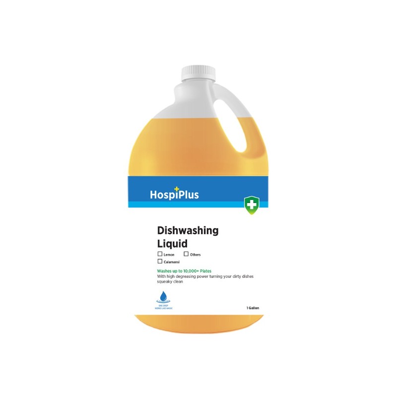 HospiPlus Dishwashing Liquid Lemon Gallon - 1