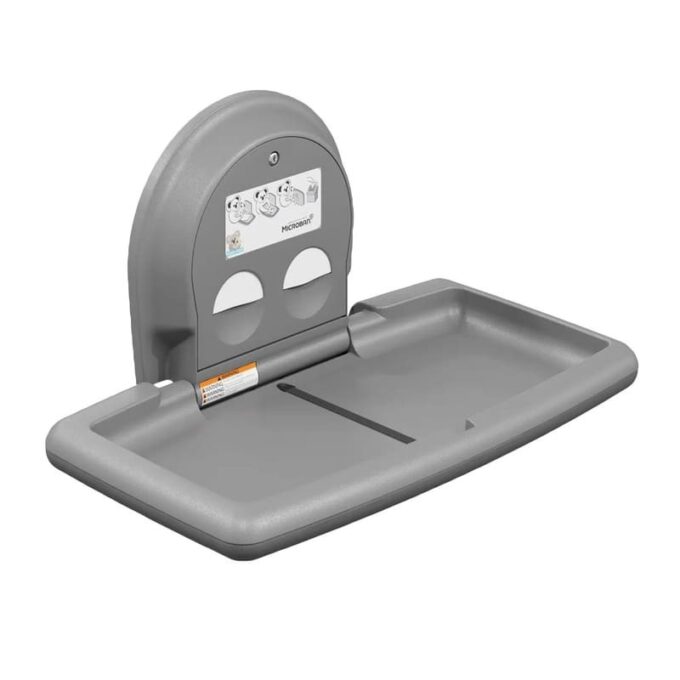 Koala Kare KB300-01 Baby Changing Station Horizontal Grey