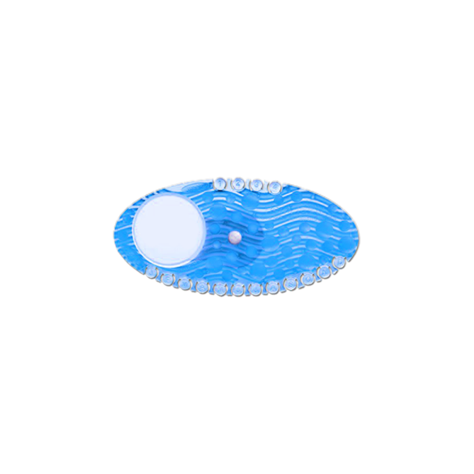 Cube Scent – Spa (Blue) | Urinal, Toilet, Refrigerator Freshener | Deodorizer & Bad Odor Cleaner | HOSPECO