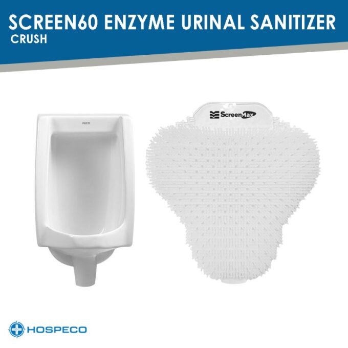 Screen60 Enzyme Urinal Sanitizer Crush