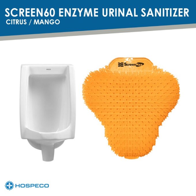 Screen60 Enzyme Urinal Sanitizer Mango Loco