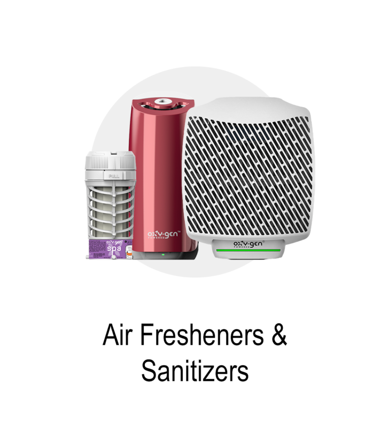 Air Fresheners and Sanitizers Category Banner