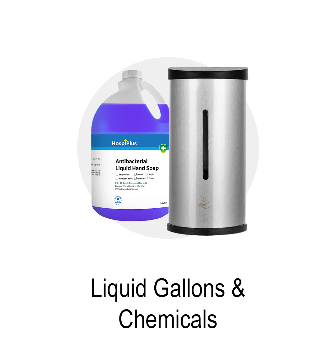 Liquid Gallons and Chemicals