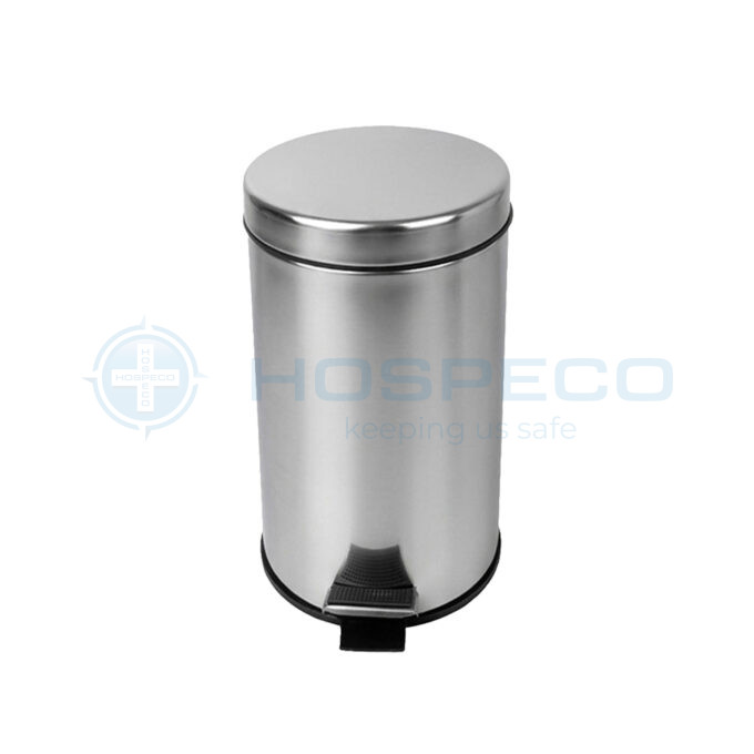 30L Stainless Steel Cylindrical Step Bin