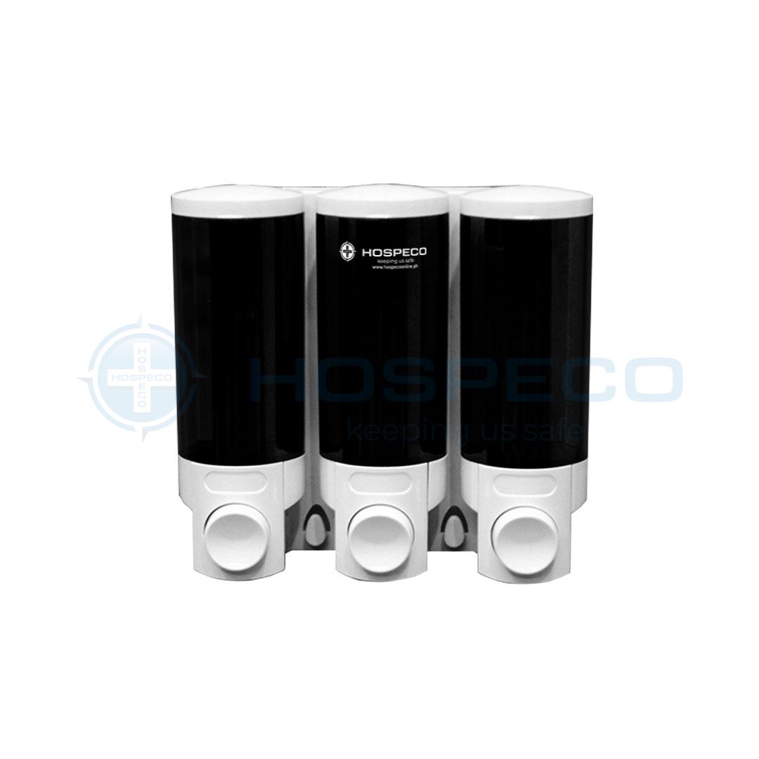 300ml-Triple-Shampoo-Dispenser-Front