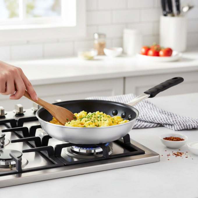 Jiwins AFP10 Non-Stick Aluminum Fry Pan 10″