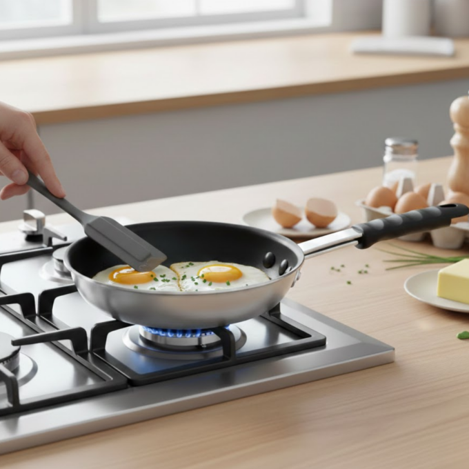 Jiwins AFP12 Non-Stick Aluminum Fry Pan 12″