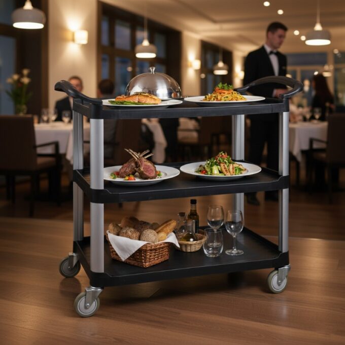 Jiwins JW-SEDO Open Multiduty Service Cart