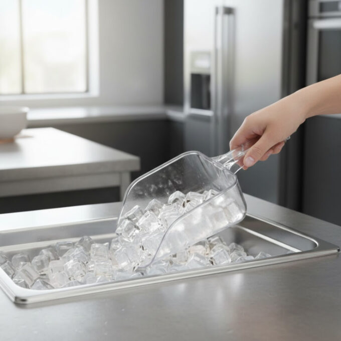 Jiwins P-038 Utility Scoop 64oz, Clear