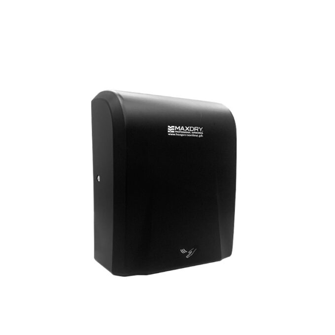 MaxDry ValuMax Ultra Slim Hand Dryer with HEPA Filter Black