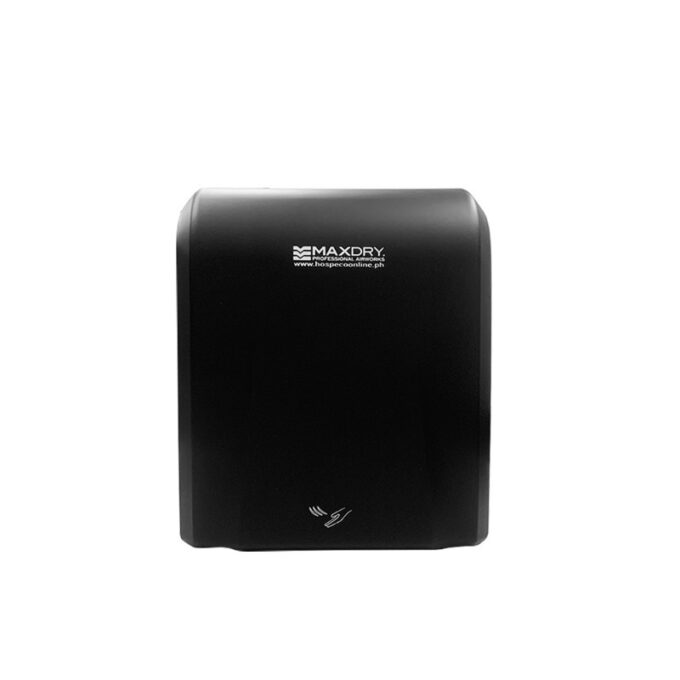 MaxDry ValuMax Ultra Slim Hand Dryer with HEPA Filter Black
