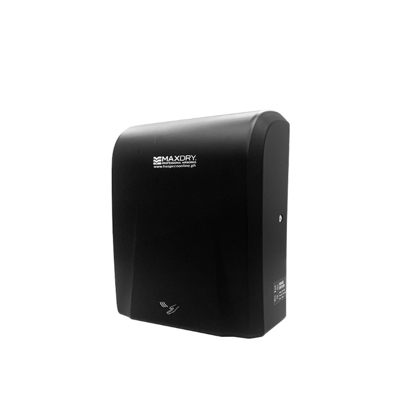 MaxDry ValuMax Ultra Slim Hand Dryer with HEPA Filter Black - 3