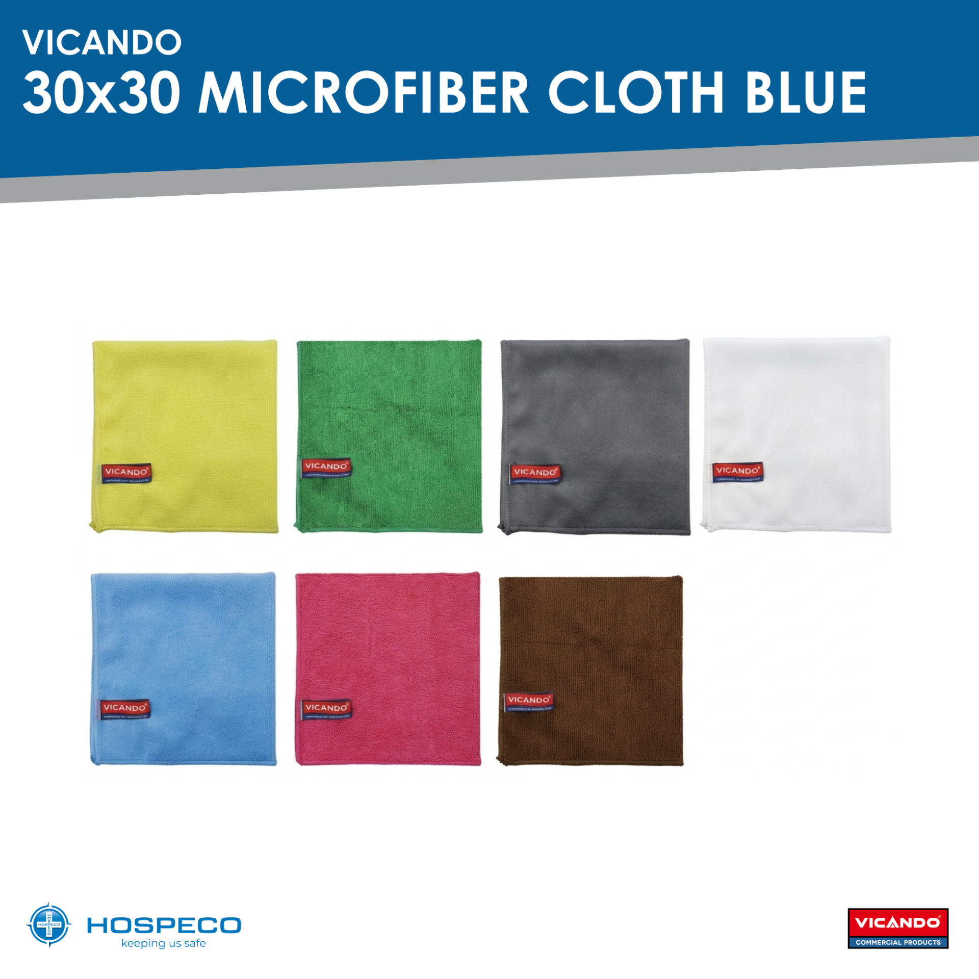 Vicando-3030-Microfiber Cloths Blue 3