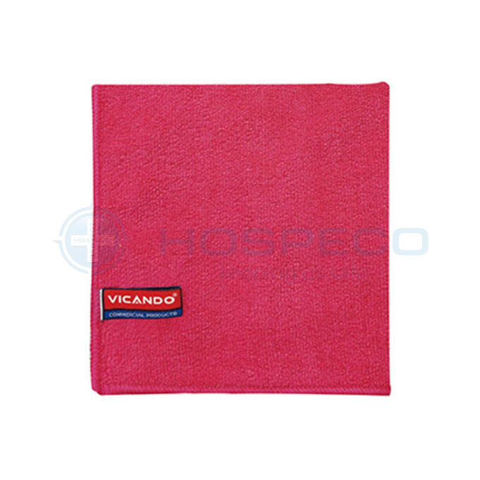 Vicando 4040 Microfiber Cloth Red