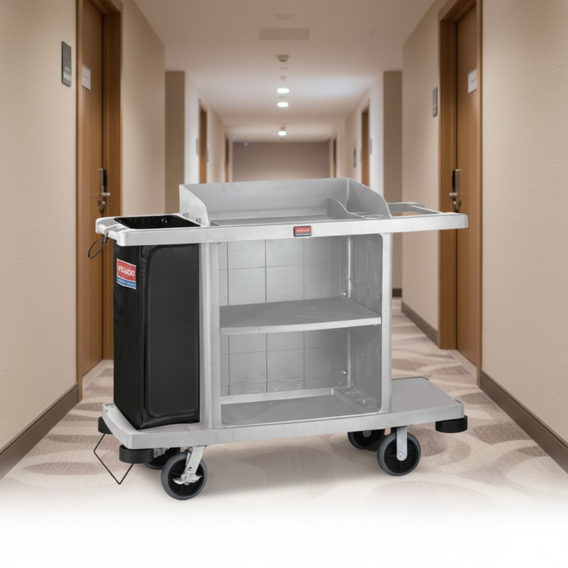 Vicando HKC100 Standard Housekeeping Cart - 2