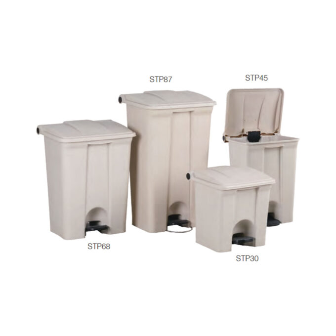 Vicando STP45 45L Step-On Trash Can