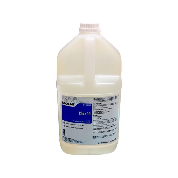 Ecolab Click10 Liquid General Cleaner 1 Gallon | HOSPECO