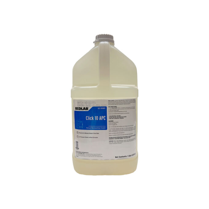 Ecolab Click10 Liquid General Cleaner 1 Gallon | HOSPECO
