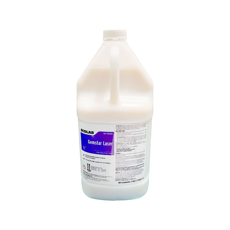 Ecolab Gemstar Laser Floor Finish 1 Gallon - 1