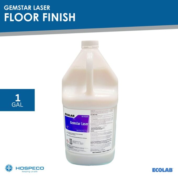 Ecolab Gemstar Laser Floor Finish 1 Gallon | HOSPECO