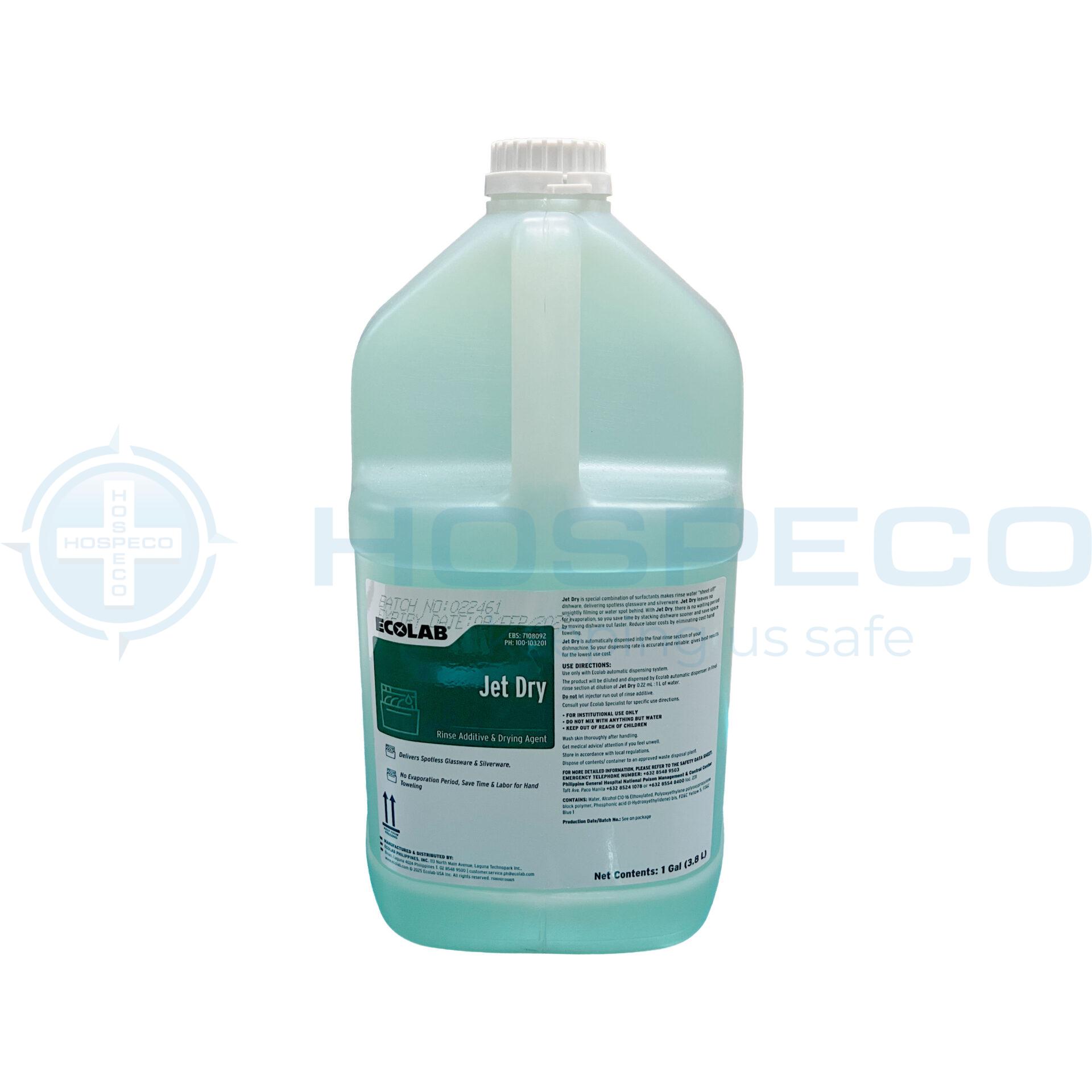 Ecolab Jet Dry Machine Rinse Additive (1)