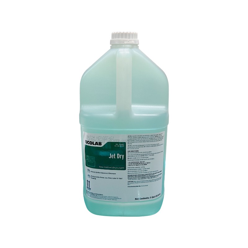Ecolab Jet Dry Machine Rinse Additive and Drying Agent 1 Gallon - 1
