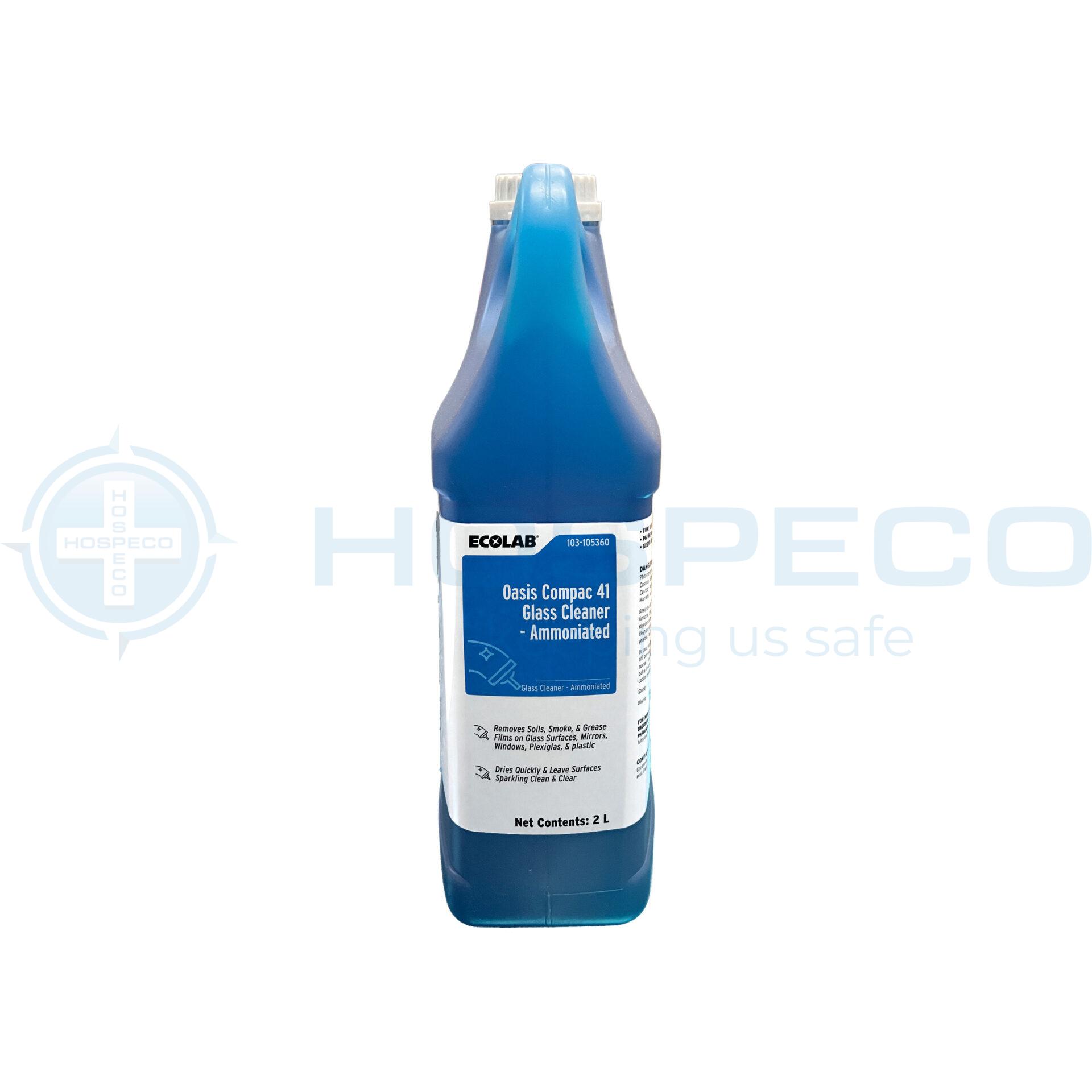 Ecolab Oasis Compac 41 Glass Cleaner Ammoniated (1)