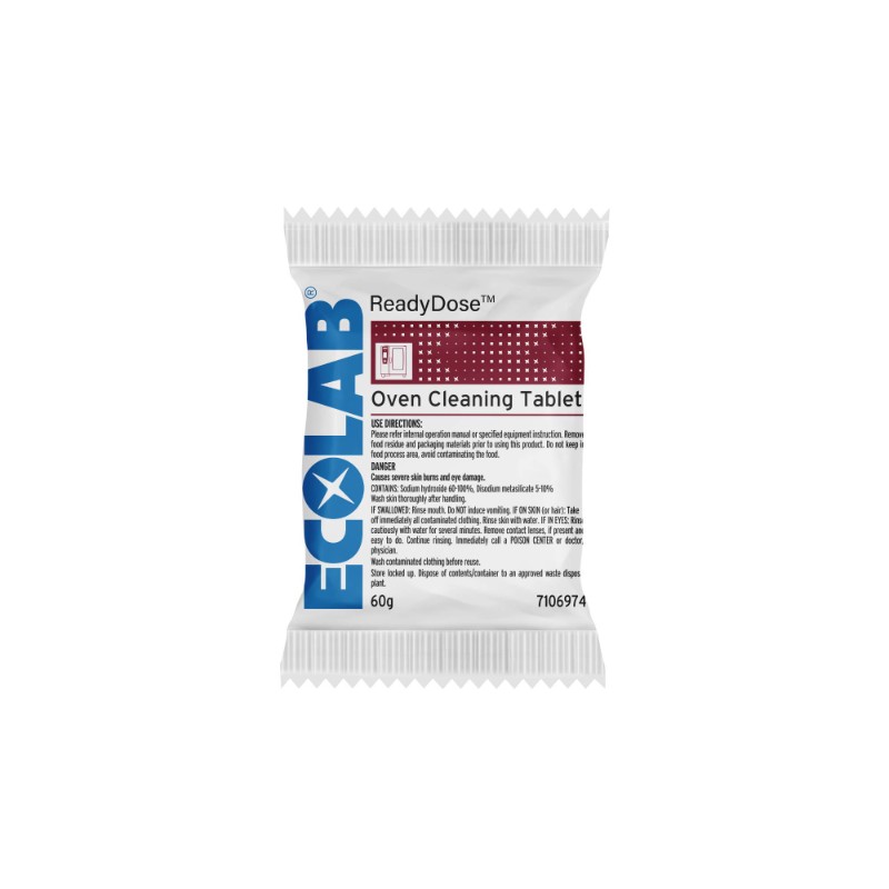 Ecolab ReadyDose Oven Cleaning Tablet 60g - 1
