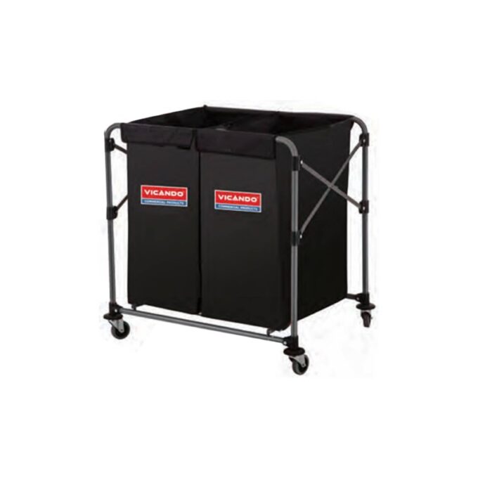 Vicando-CLC300X-300L Classified Folding Fabric Cart