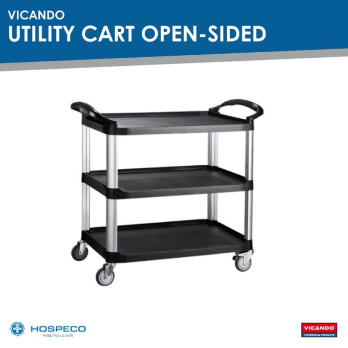 Vicando-UC01-Utility cart Open-sided