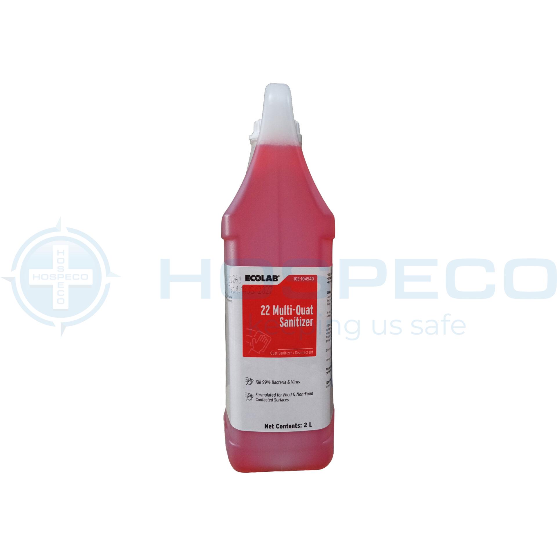 Ecolab 22 Multi-Quat Sanitizer (1)