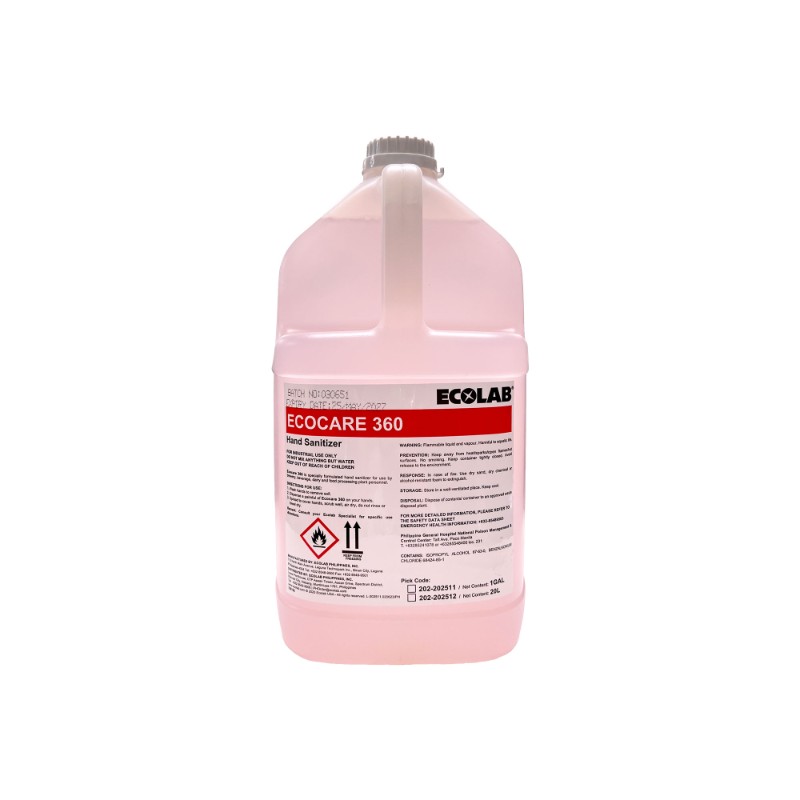 Ecolab Ecocare 360 Hand Sanitizer 1 Gallon - 1