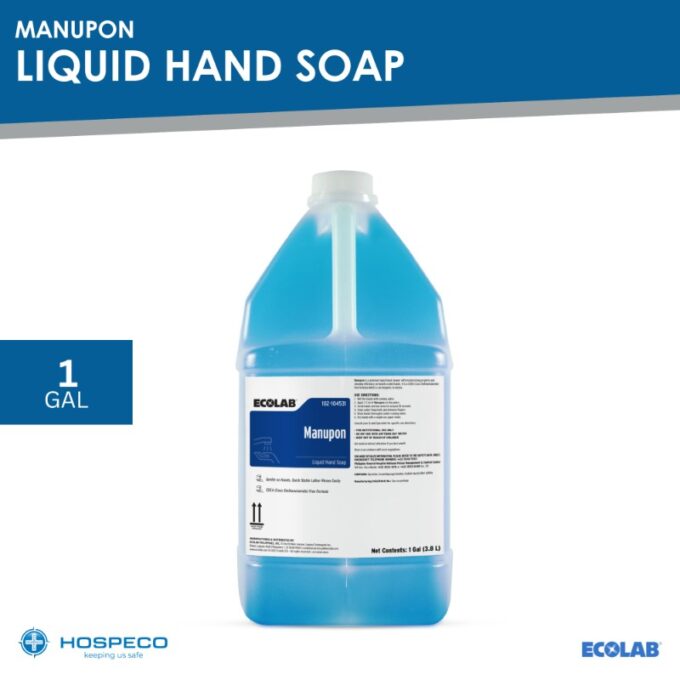 Ecolab Manupon Liquid Hand Soap 1 Gallon | HOSPECO